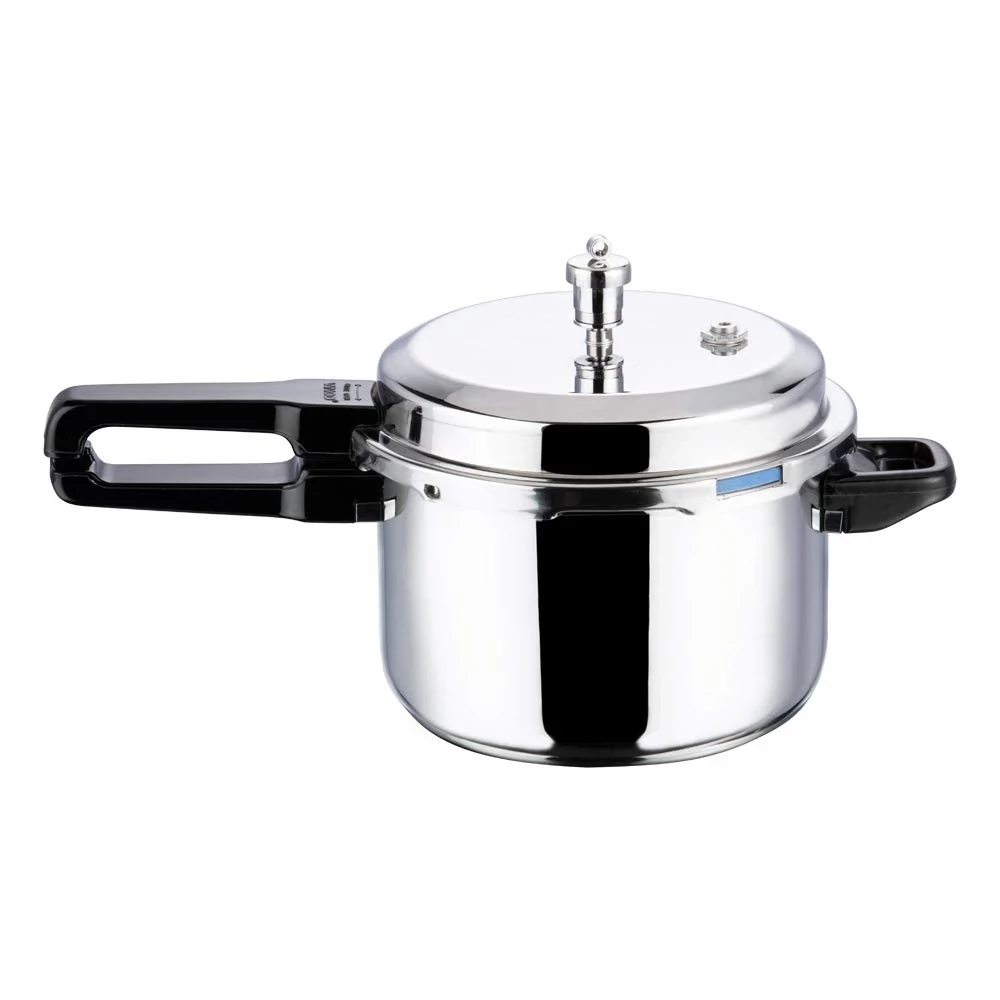 Vinod Stainless Steel Outer Lid Pressure Cooker - Induction Base, 7 L-1.webp